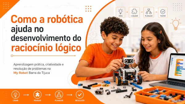 Artigo sobre como a robótica ajuda no desenvolvimento do raciocínio lógico
