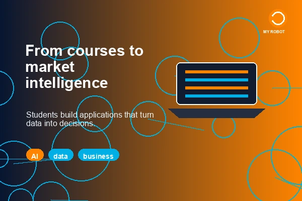 Market intelligence application with AI, maps and public data