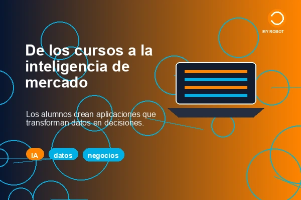 Aplicación de inteligencia de mercado con IA, mapas y datos públicos
