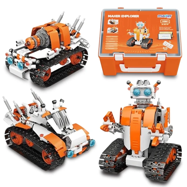 Kit de Robótica Maker Explorer 3 em 1 da Maker Store