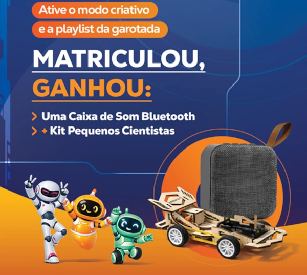 Matrículas 2026 na My Robot Barra da Tijuca