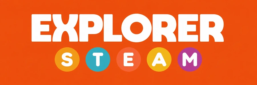 Logo da Oficina Explorer STEAM