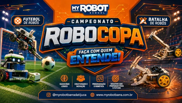 Banner da Robocopa My Robot no Empório Pan