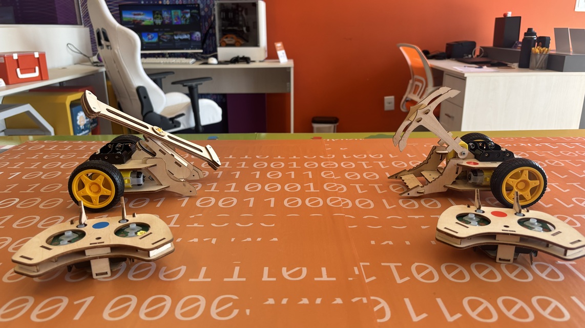 Arena de batalha de robôs da Robocopa