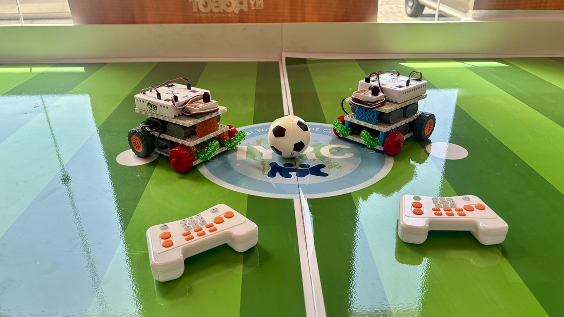 Arena de futebol de robôs da Robocopa